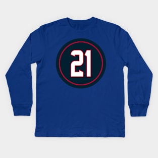 Bradley Roby Kids Long Sleeve T-Shirt